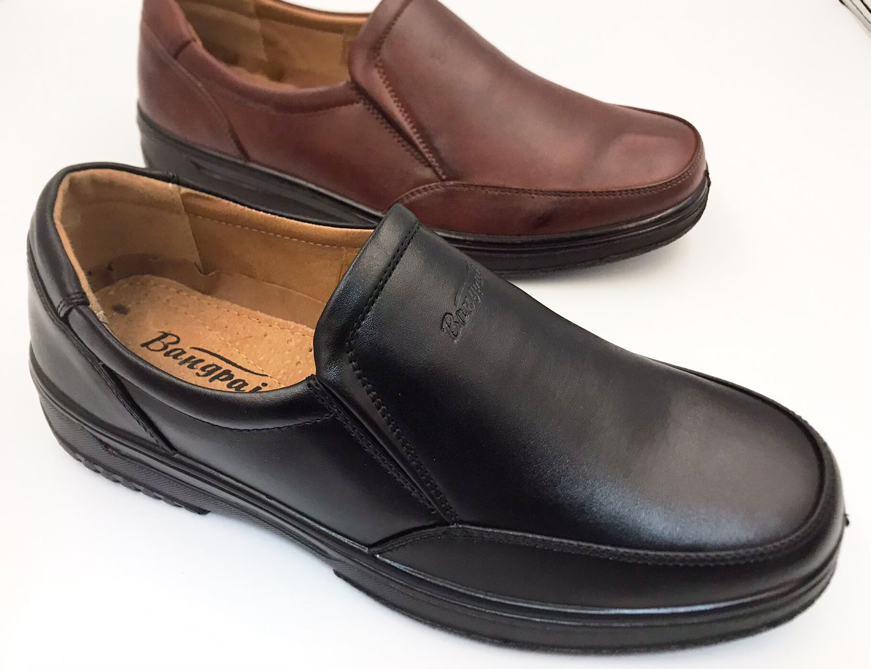 Pantofi barbati negri Eugen BANGPAI 99017-1 imagine reduceri